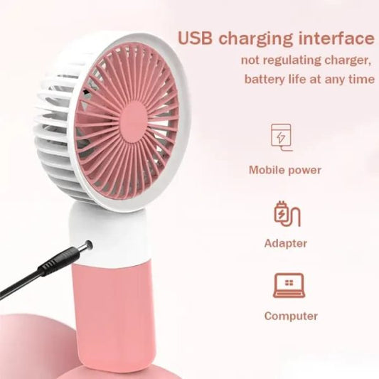 Rechargeable And Portable Fan (random Color)